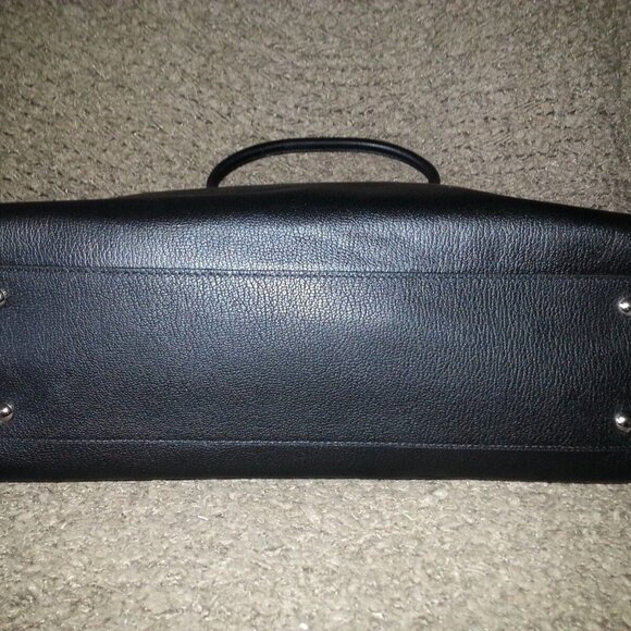 MICHAEL KORS-Hamilton-Large East West Tote-Black Pebbled Leather-NWOT-AUTHENTIC - Picture 3 of 7